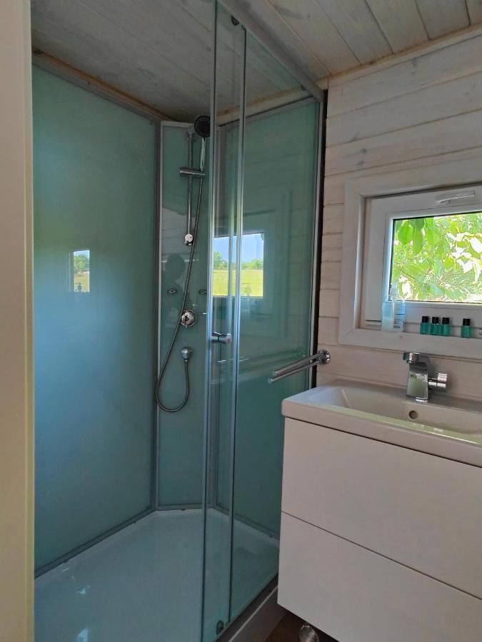 Tinyhousebeidresden 1 - Direkt Am Naturteich - Naehe Saechsische Schweiz, Dresden Großharthau エクステリア 写真